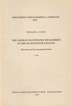 The German Illustrated Broadsheet in the 17th Century