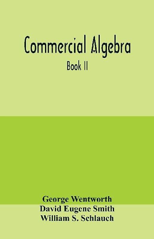 Commercial algebra
