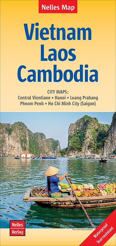 Nelles Map Landkarte Vietnam - Laos - Cambodia