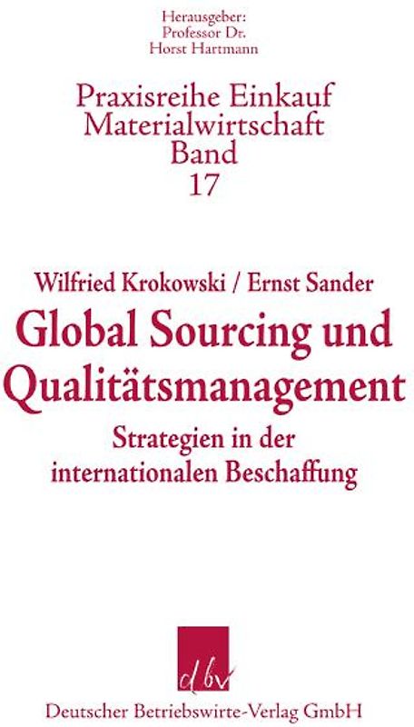 Global Sourcing und Qualitätsmanagment.