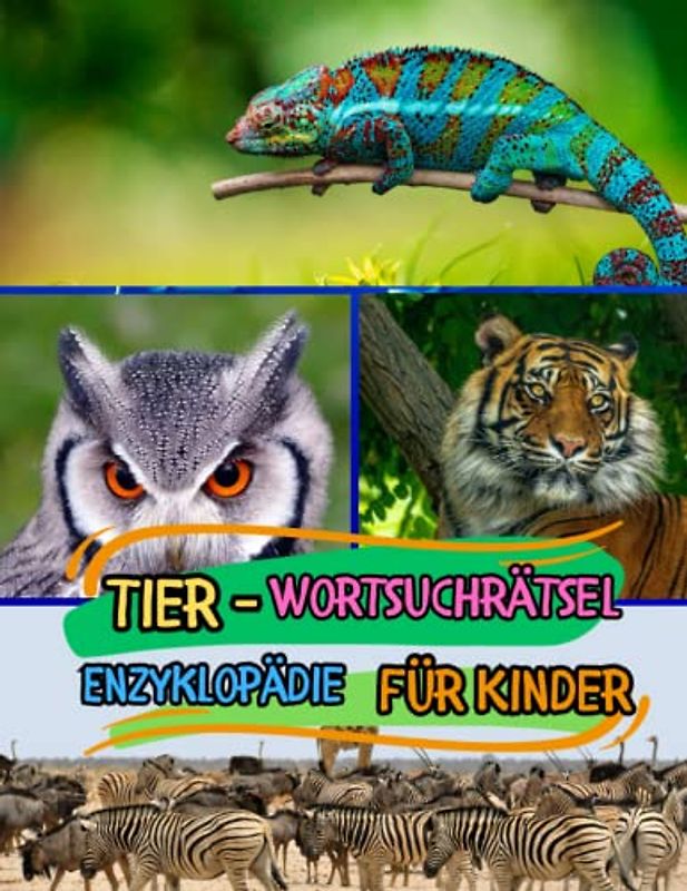 Wortsuchrätsel mit Tieren für Kinder: Spaßige Herausforderungen, die das Tierreich erkunden und schützen