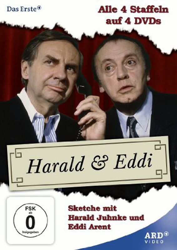 Harald & Eddi - alle 4 Staffeln [4 DVDs] DVD