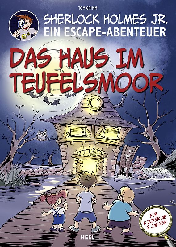 Sherlock Holmes Junior - Escape-Rätsel: Das Haus im Teufelsmoor- Das perfekte Geschenk für alle Escape-Room Rätsel-Fans