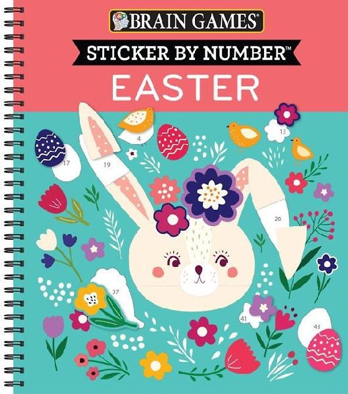 Brain Games - Sticker by Number: Easter