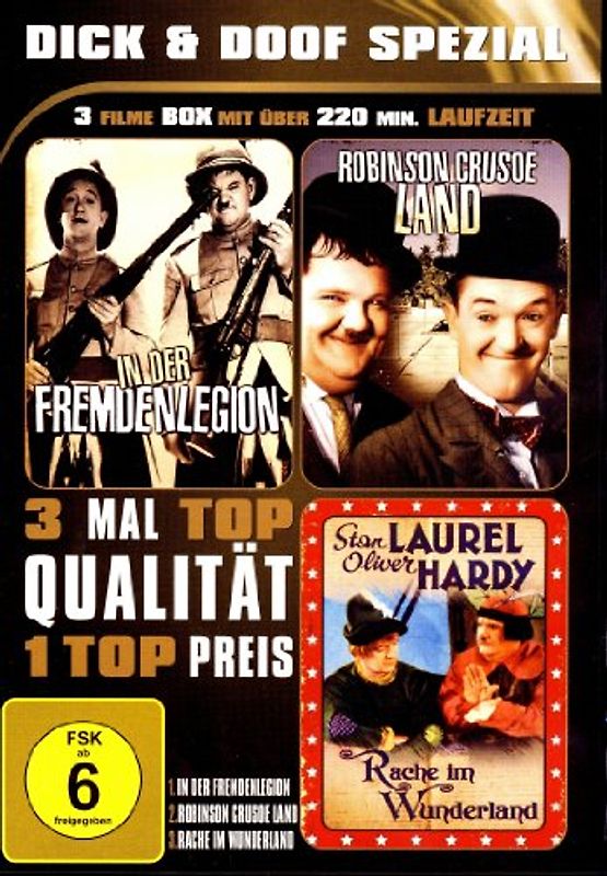 Dick & Doof Spezial [3 Filme Box] DVD
