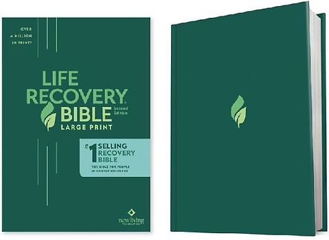 Life Recovery Bible NLT, Large Print