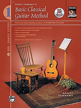 Basic Classical Guitar Method, Bk 1: From the Best-Selling Author of Pumping Nylon, Book & DVD - Tennant, Scott