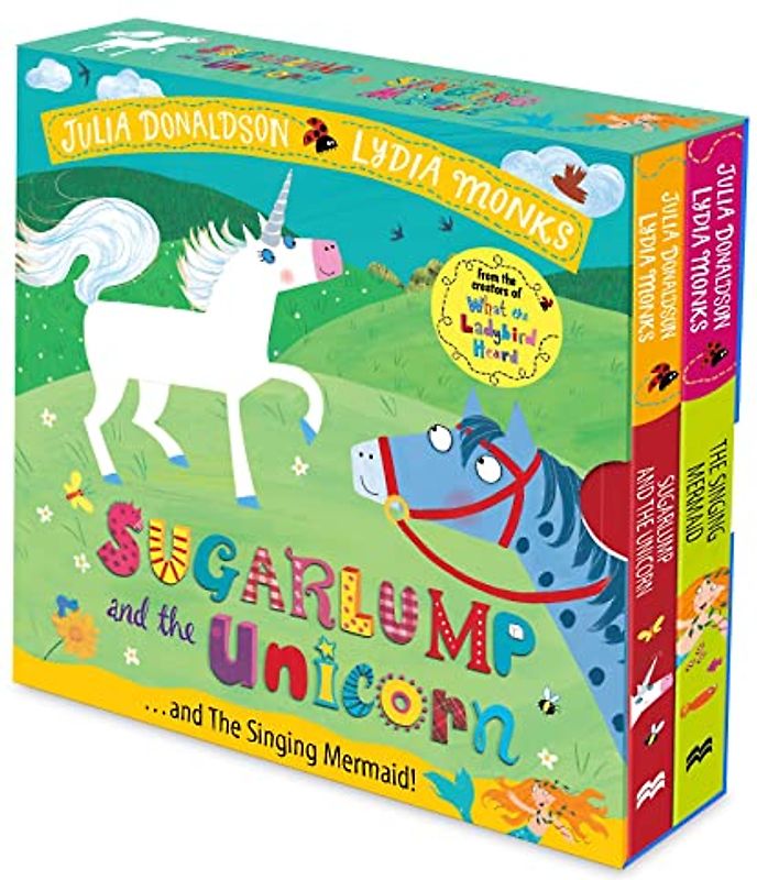 Sugarlump and the Unicorn and The Singing Mermaid Board Book Slipcase (Aziza's Secret Fairy Door, 126)