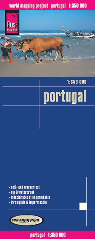 Reise Know-How Landkarte Portugal (1:350.000)