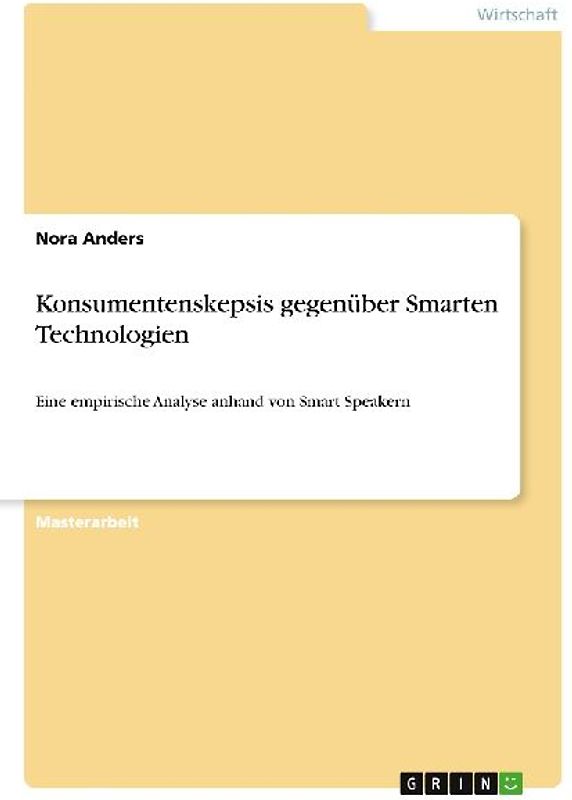 Konsumentenskepsis gegenüber Smarten Technologien