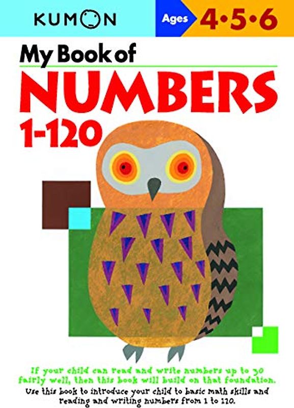 My Book of Numbers, 1-120 (Kumon's Practice Books)