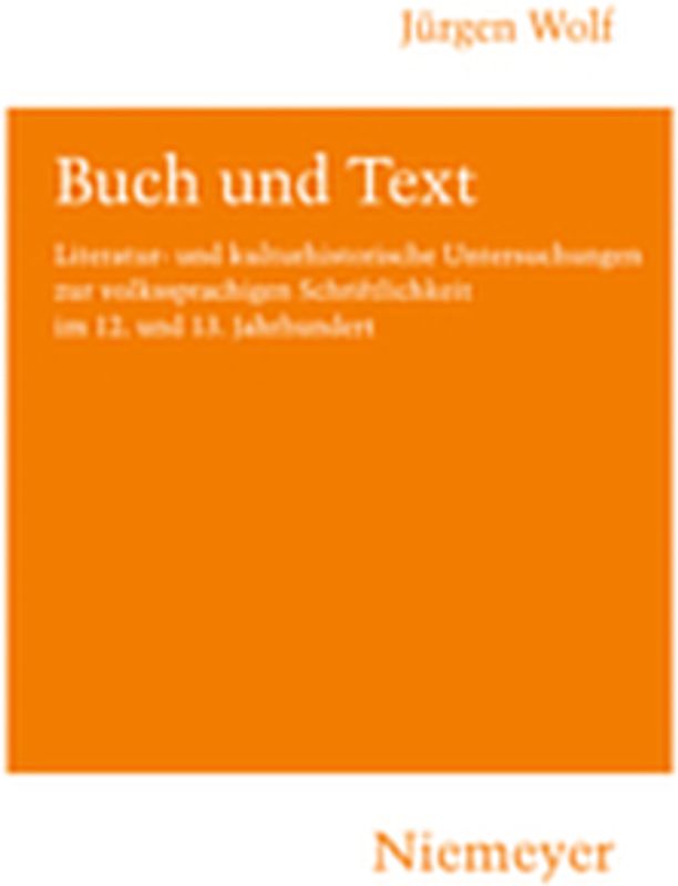 Buch und Text