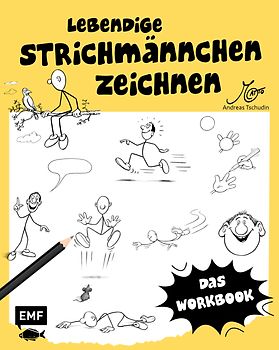 Lebendige Strichmännchen zeichnen – Das Workbook