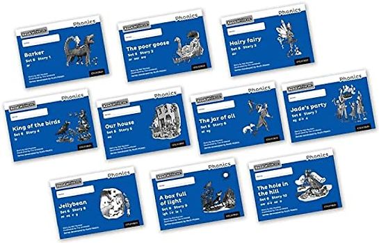 Read Write Inc - Phonics Set 6 Blue Story Books - Black and White Pack of 10 (NC READ WRITE INC - PHONICS)