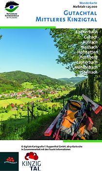 Wanderkarte Gutachtal, Mittleres Kinzigtal
