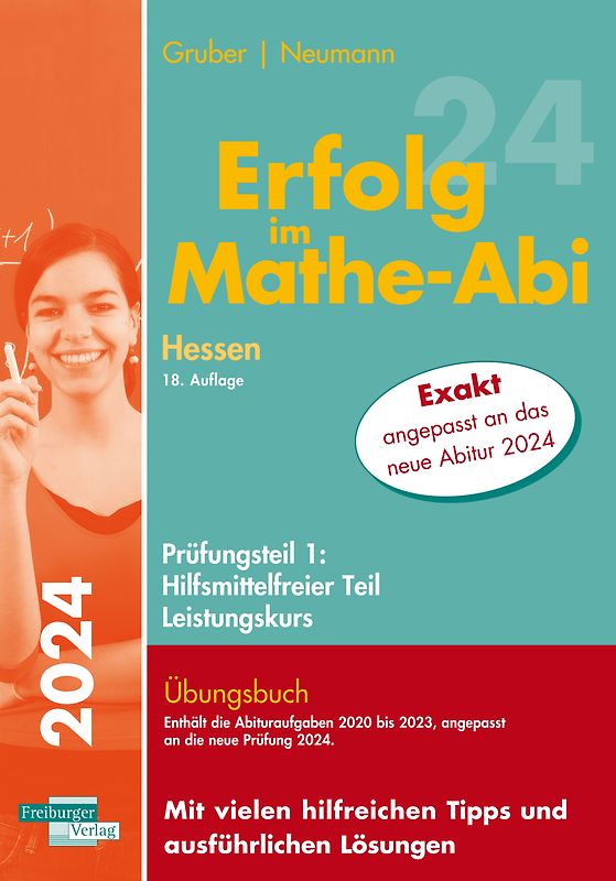 Erfolg im Mathe-Abi 2024 Hessen Leistungskurs Prüfungsteil 1: Hilfsmittelfreier Teil