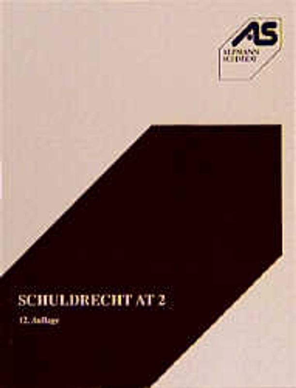 Schuldrecht Allgemeiner Teil 2