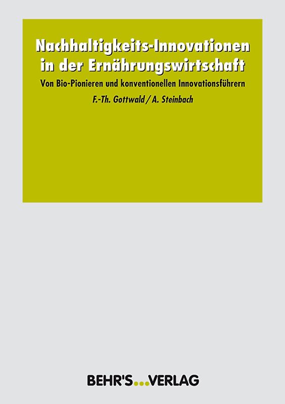 Nachhaltigkeits-Innovationen in der Ernährungswirtschaft