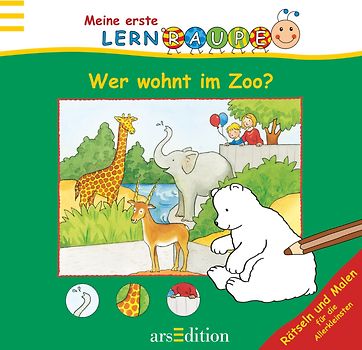 Lernraupe - Wer wohnt im Zoo?