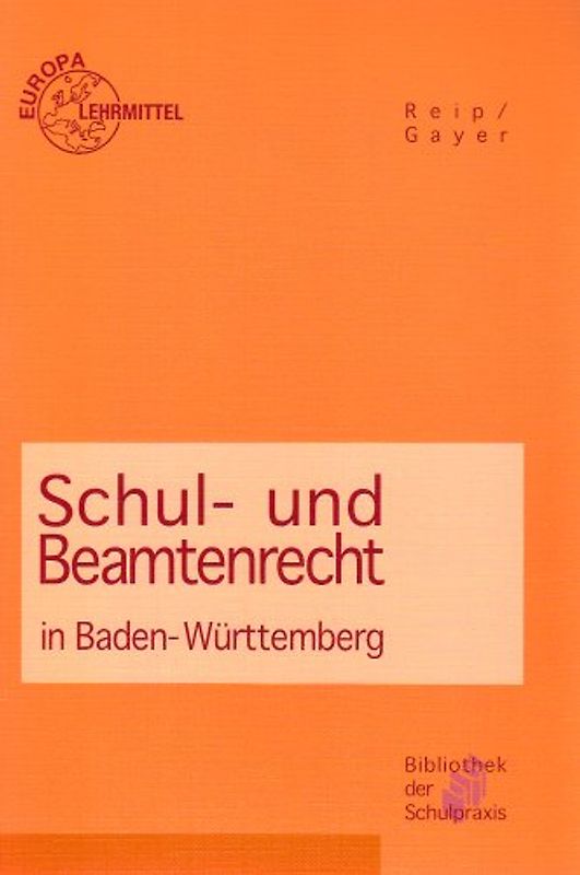 Schul- und Beamtenrecht in Baden-Württemberg