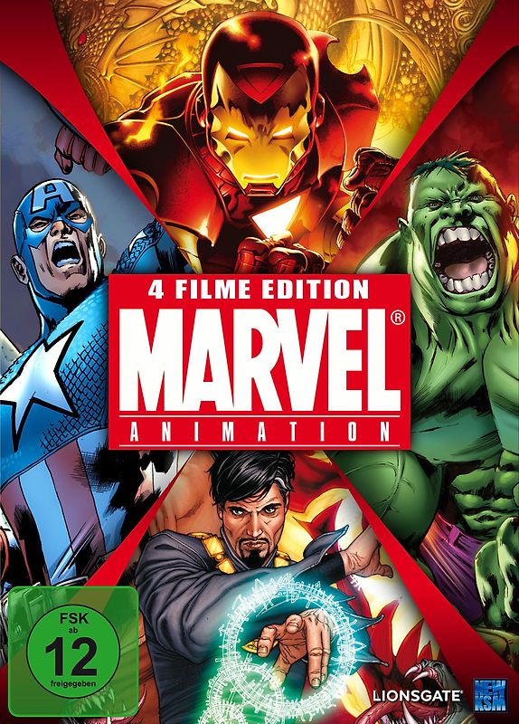 Marvel Superbox Vol. 1 (Doctor Strange, The Invincible Iron Man, Ultimate Avengers 1 & 2) (Limited Edition) (4 DVDs) [Collector's Edition] DVD