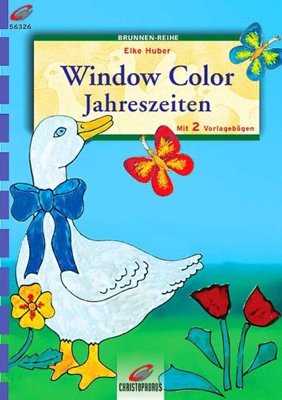 Window Color Jahreszeiten. Mit 2 Vorlagebögen