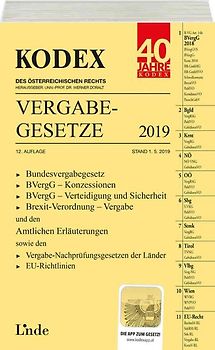 KODEX Vergabegesetze 2019