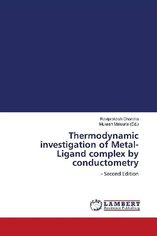 Thermodynamic investigation of Metal-Ligand complex by conductometry