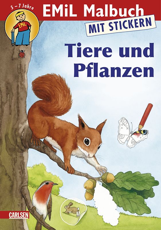 Mal- und Mitmachbuch, Band 1: Tiere und Pflanzen