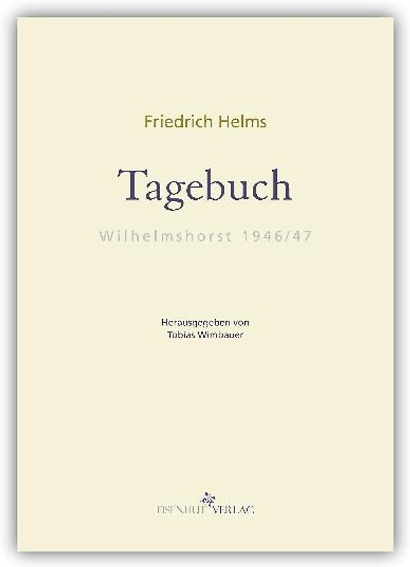 Tagebuch. Wilhelmshorst 1946/1947