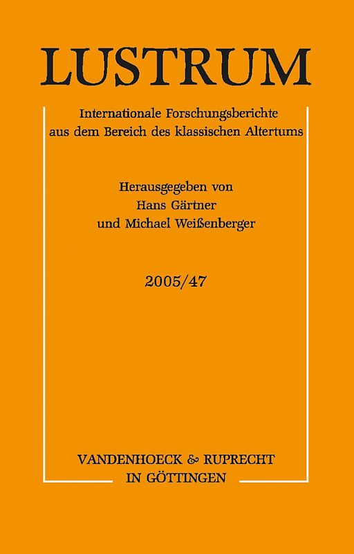 Lustrum Band 47 - 2005