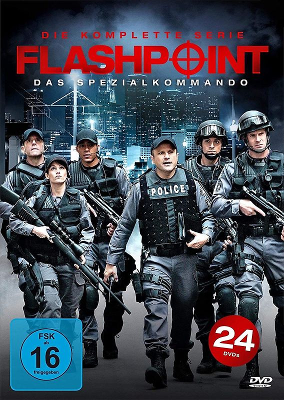 Flashpoint - Das Spezialkommando: Die komplette Serie [24 DVDs] DVD