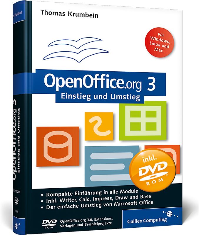 OpenOffice.org 3 Einstieg und Umstieg