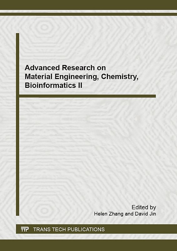 Advanced Research on Material Engineering, Chemistry, Bioinformatics II