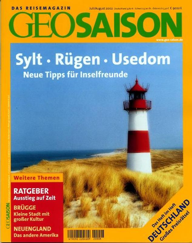 GEO Saison / Sylt, Rügen und Usedom