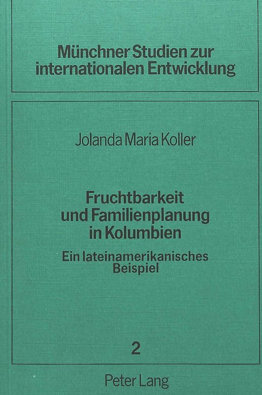 Fruchtbarkeit und Familienplanung in Kolumbien