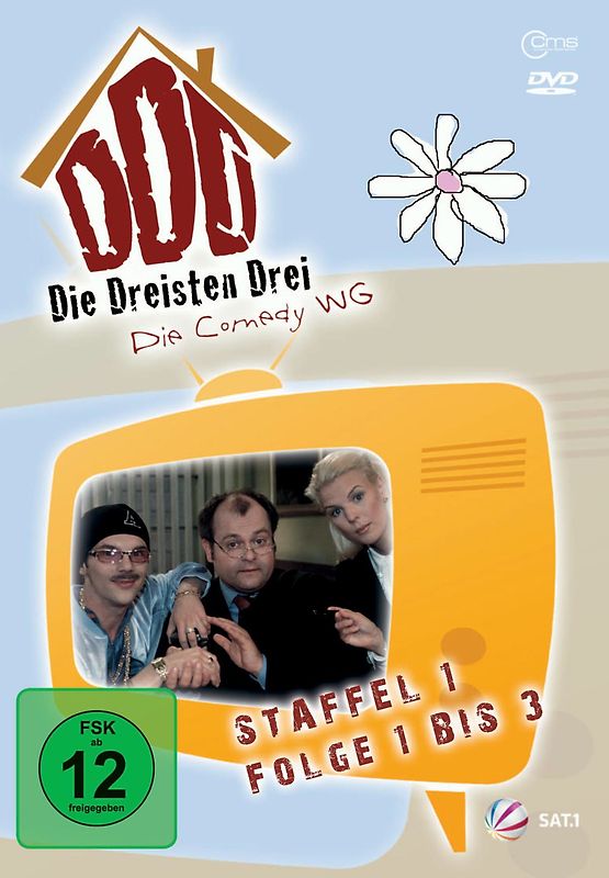 Die Dreisten Drei Die Comedy WG - Staffel 1, Folge 1 bis 3 DVD