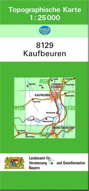 TK25 8129 Kaufbeuren
