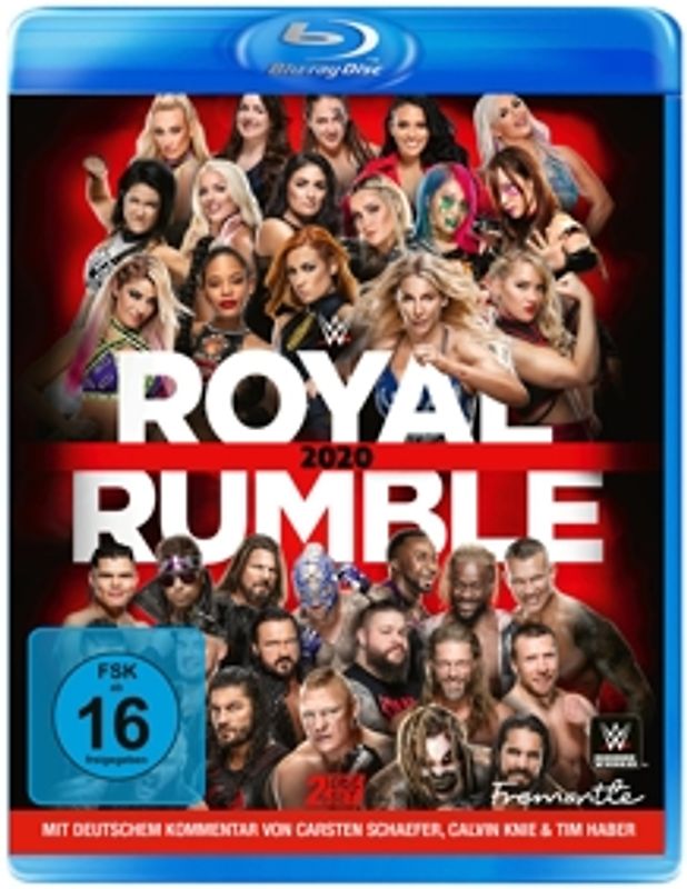 Wwe: Royal Rumble 2020 Blu-ray Disc