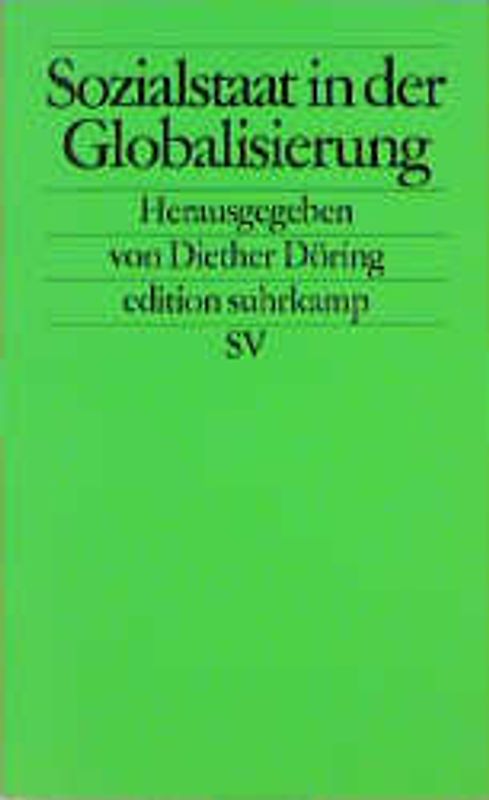 Sozialstaat in der Globalisierung