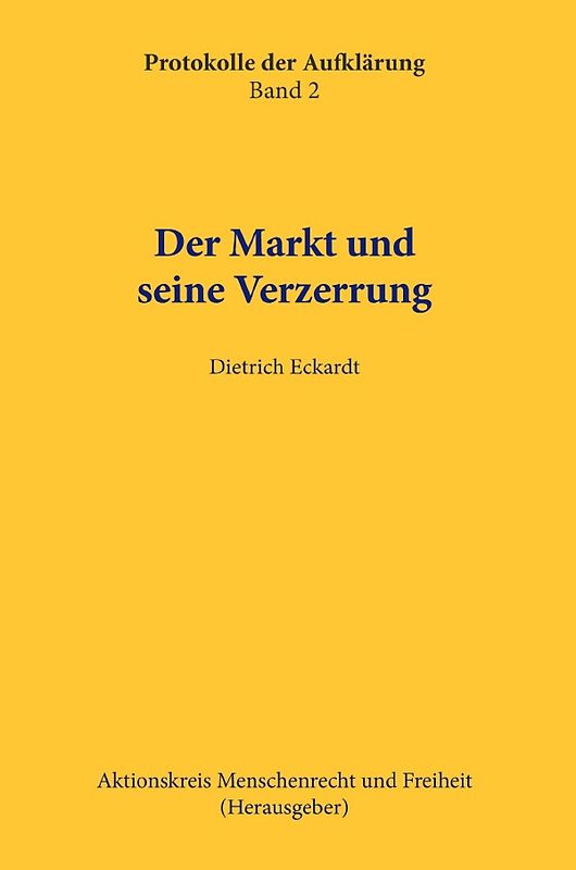 Der Markt und seine Verzerrung