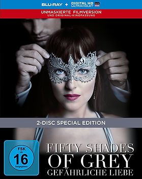 Fifty Shades of Grey 2 - Gefährliche Liebe [2 Discs, Digibook] Blu-ray Disc