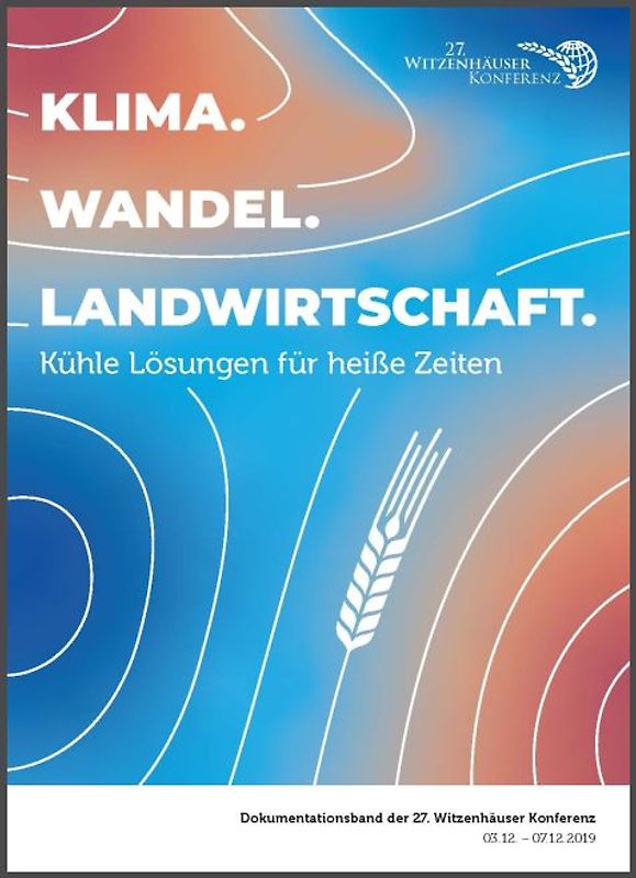 KLIMA. WANDEL. LANDWIRTSCHAFT.