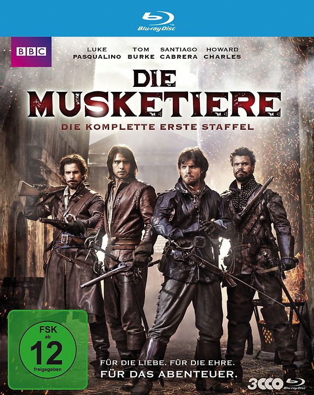 Die Musketiere - Die komplette erste Staffel Blu-ray Disc