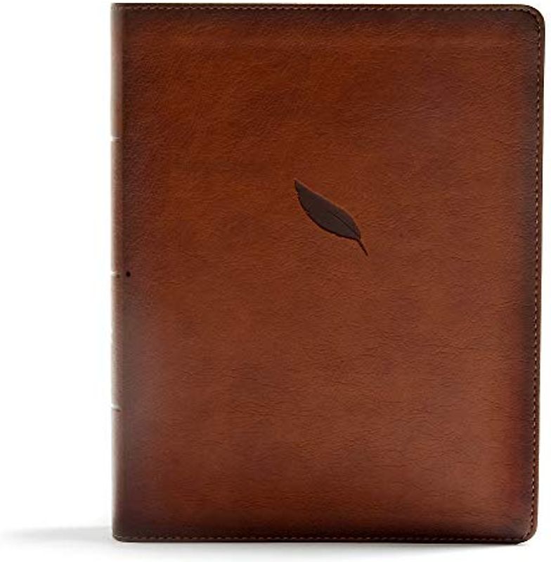 CSB Legacy Notetaking Bible, Tan Leathertouch