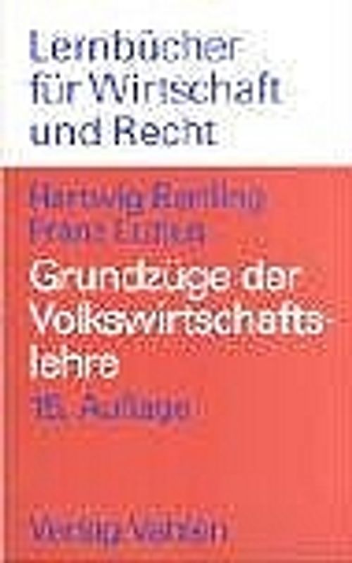 Grundzüge der Volkswirtschaftslehre