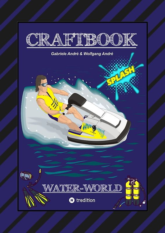 CRAFTBOOK - 200 SEITEN SPECIAL-EDITION - RASANTER WASSERSPORT - JETSKI - MOTORBOOTE - KNOTEN - KNIFFLIGE RÄTSEL