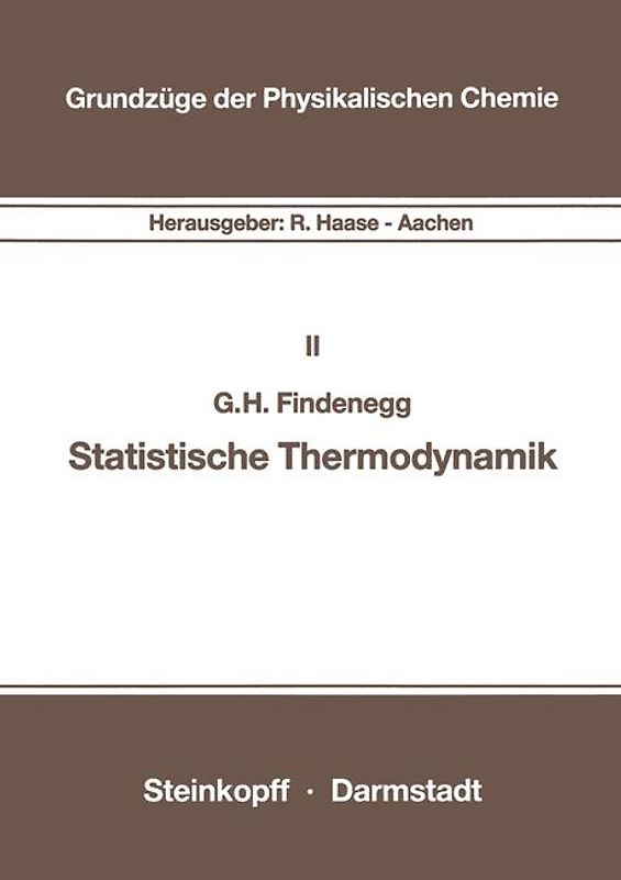 Statistische Thermodynamik