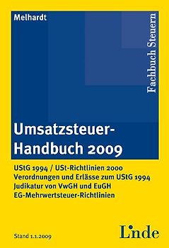 Umsatzsteuer-Handbuch 2009