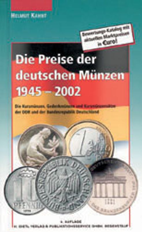 Die Preise der deutschen Münzen 1945-2002